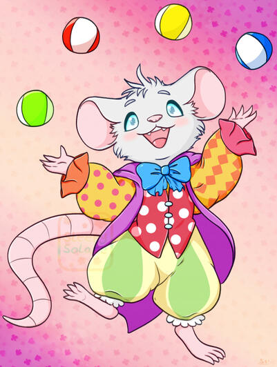 Part of a collection of cute circus animals.